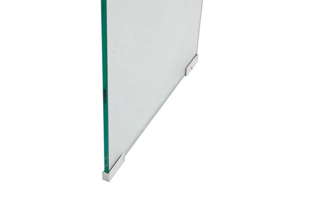 Schminktisch „MEDIANA“ – Aus gebogenem Glas