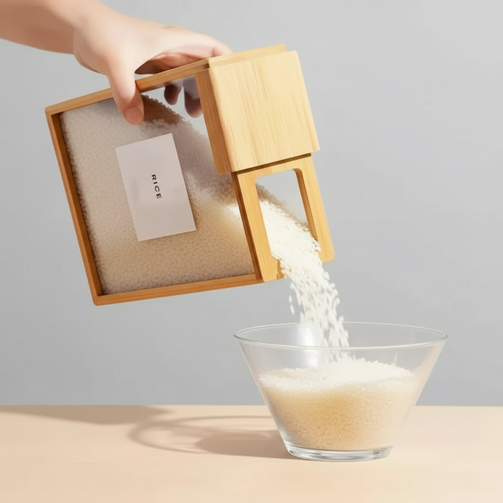 Bambus Aufbewahrungs-Set 4-Piece Set