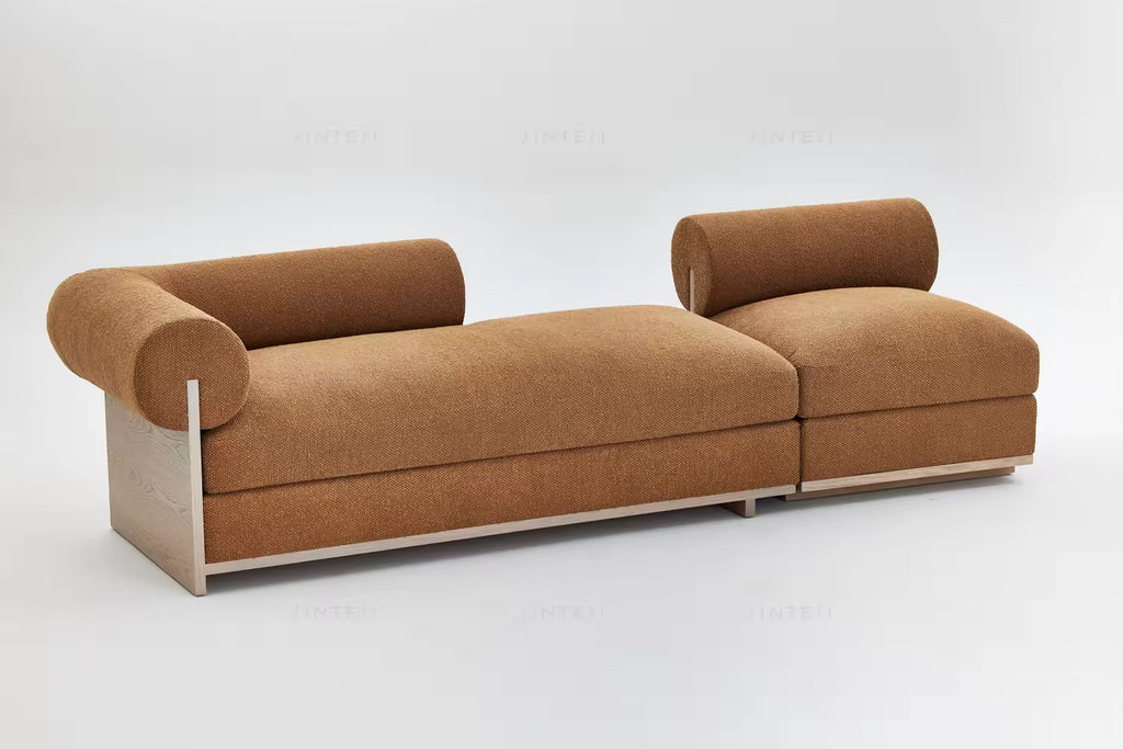 Sofa „Opal“ - Aus Eichenholz und Stoff