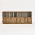 Sideboard „Aurelia“ Aus Weißkiefer und Glas