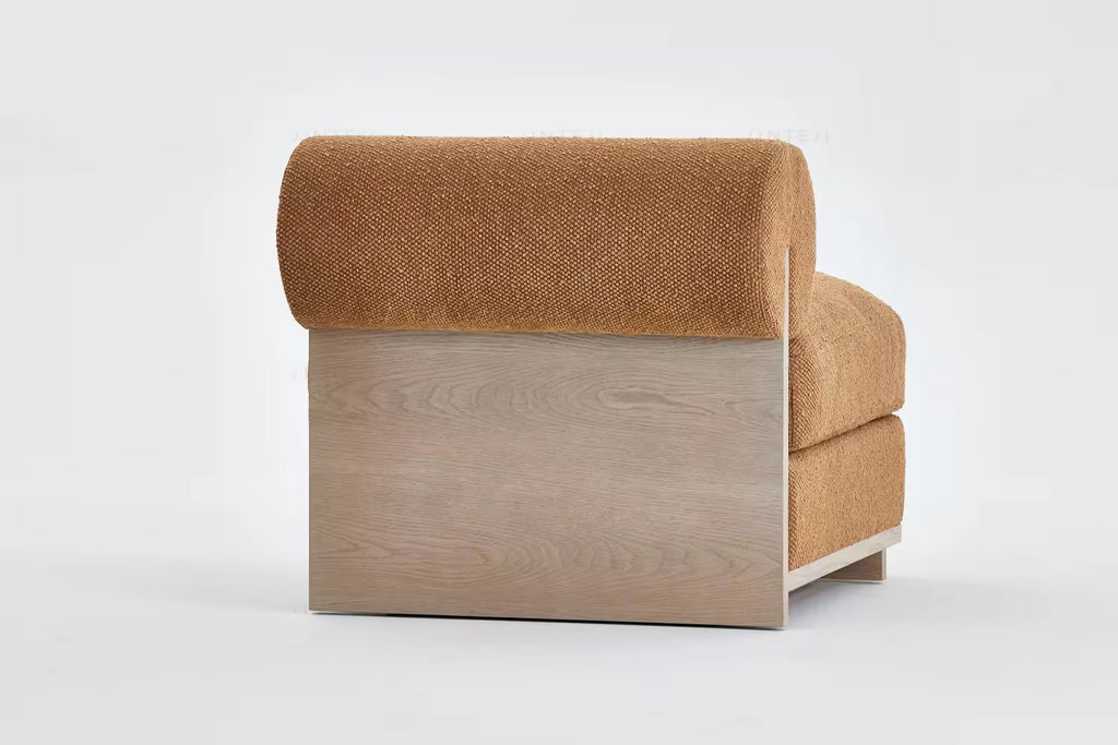 Sofa „Opal“ - Aus Eichenholz und Stoff