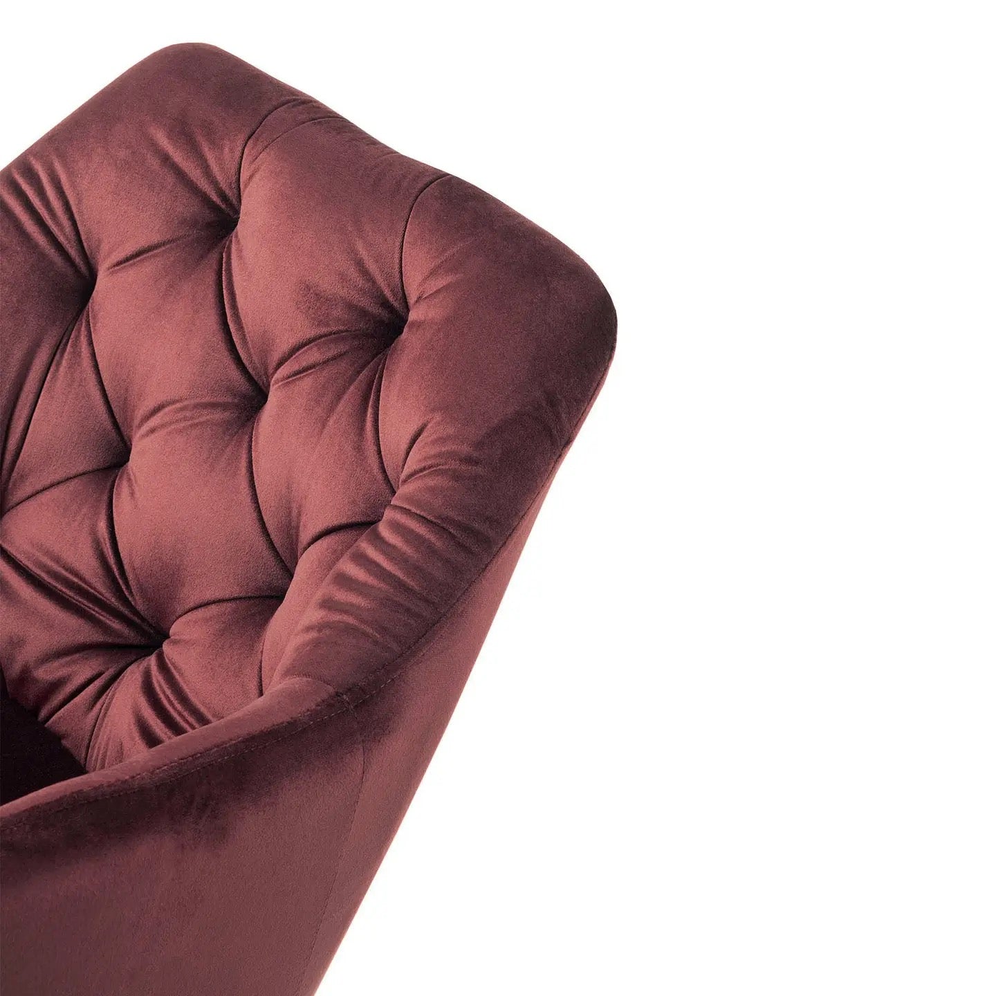 Sessel „FREUD“ – Metall & Samt, Made in Italy