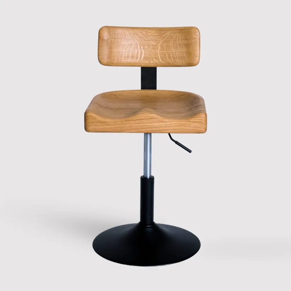 Barvour „Vista de la Cumbre“ – 2er-Set Holzstühle aus massiver Eiche