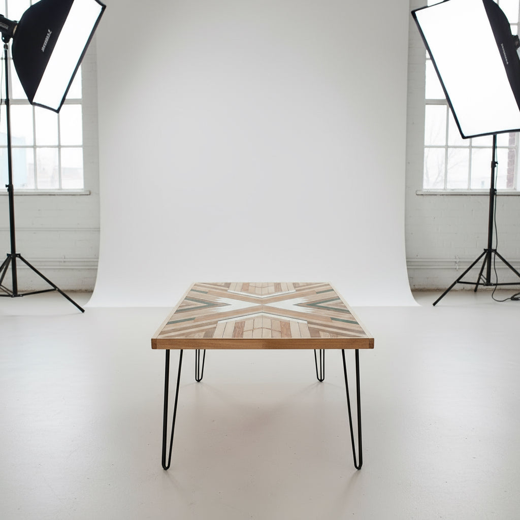 Esstisch „Forest“ – Ausziehbarer Tisch aus massivem Holz, handgefertigt in Spanien