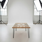 Esstisch „Forest“ – Ausziehbarer Tisch aus massivem Holz, handgefertigt in Spanien