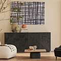 Sideboard „Natura“ – Aus Kiefernholz, Birch und Stahl