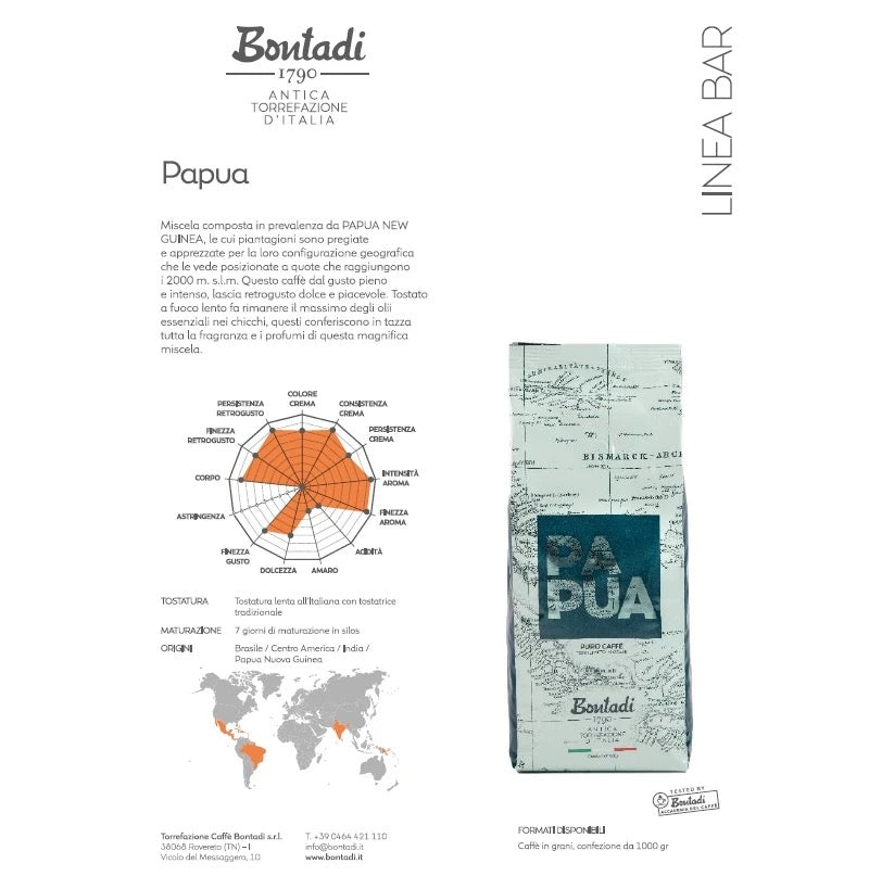 Caffè Bontadi Papua Exclusive - MADE IN ITALY
