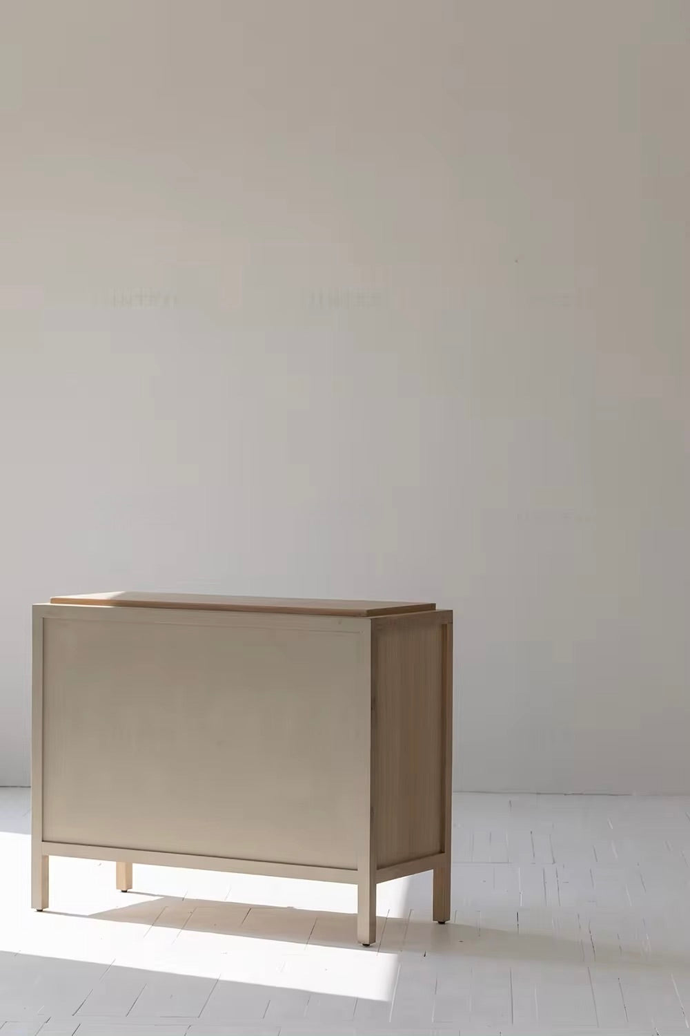 Sideboard „Belluno“ – Aus Eichenholz und Rattan