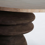 Couchtisch „Vrads“ – Mangoholz & Marmor