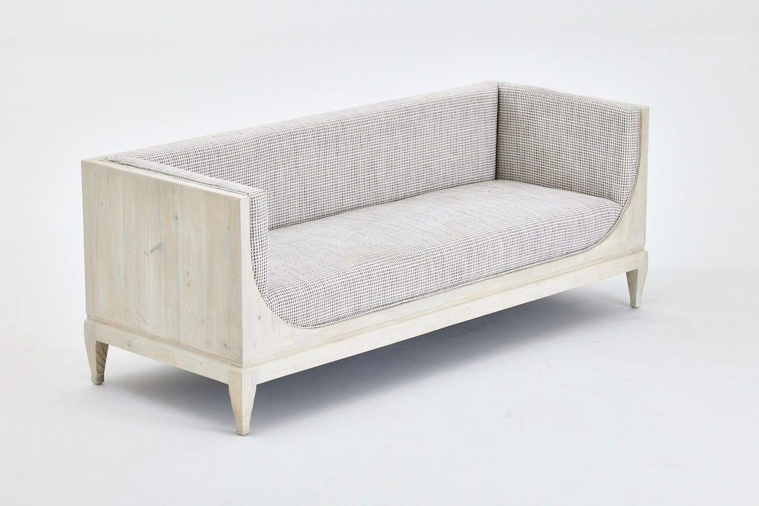 Sofa „Terra“ – Aus Kiefernholz, Weißkiefer und Stoff