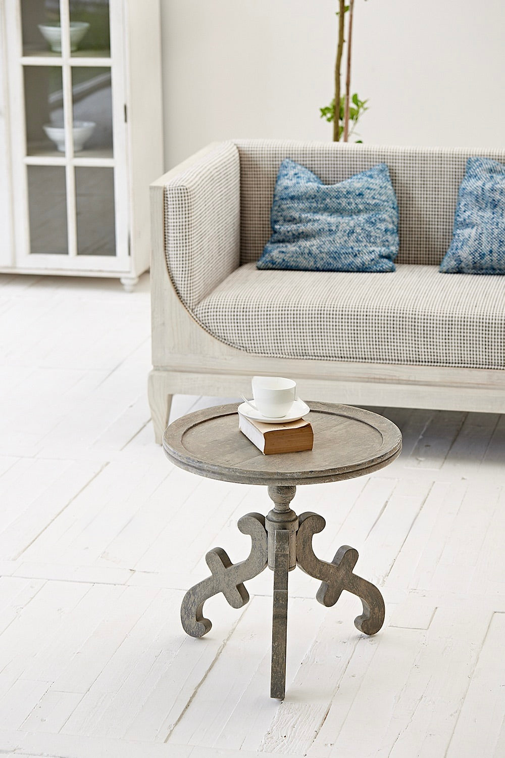 Sofa „Terra“ – Aus Kiefernholz, Weißkiefer und Stoff